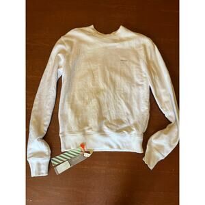 Off White Crewneck Sweatshirt